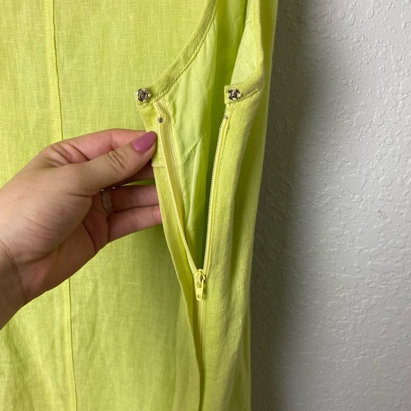 Animale Linen Dress Size M - Picture 6 of 7